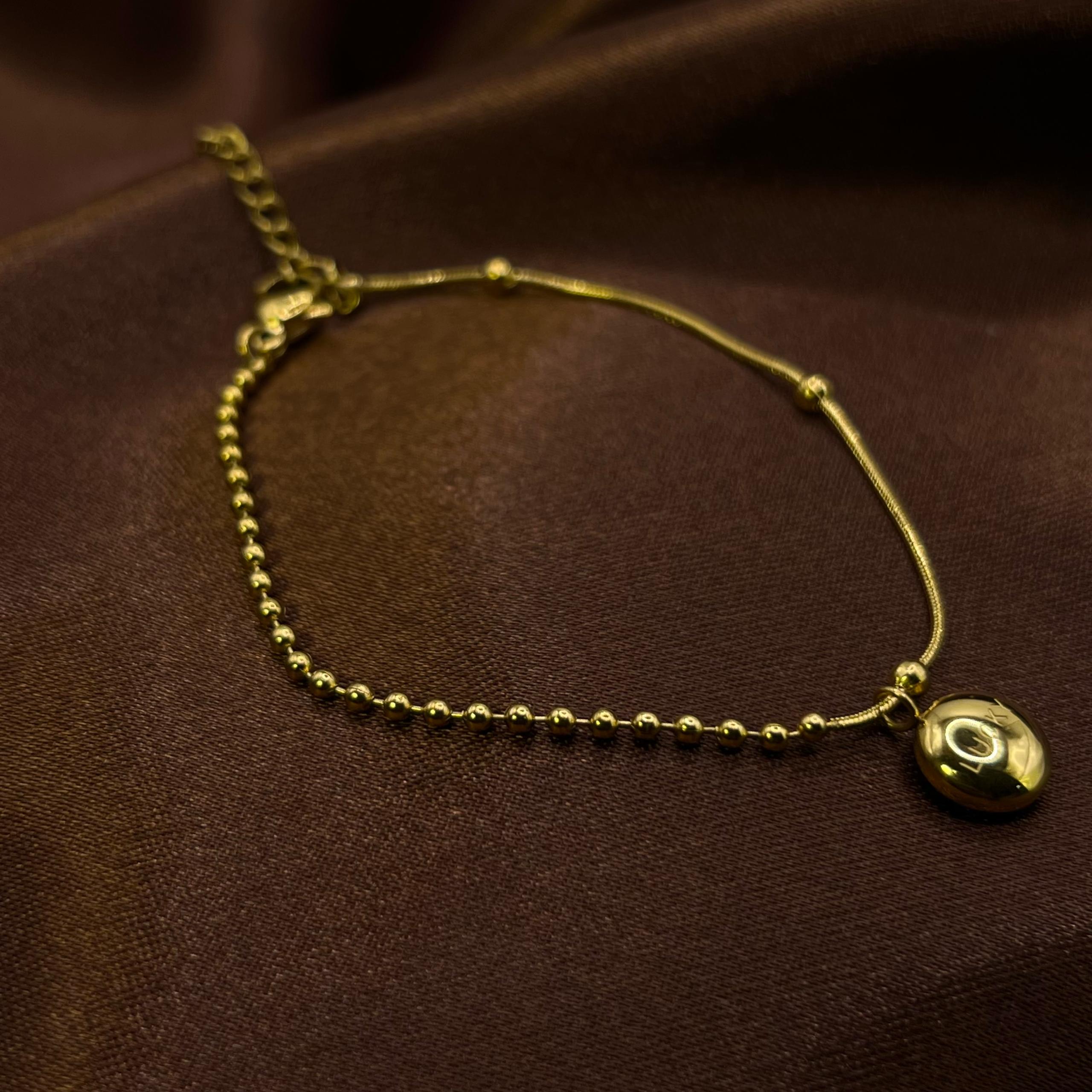 Gourmette Maille Marine