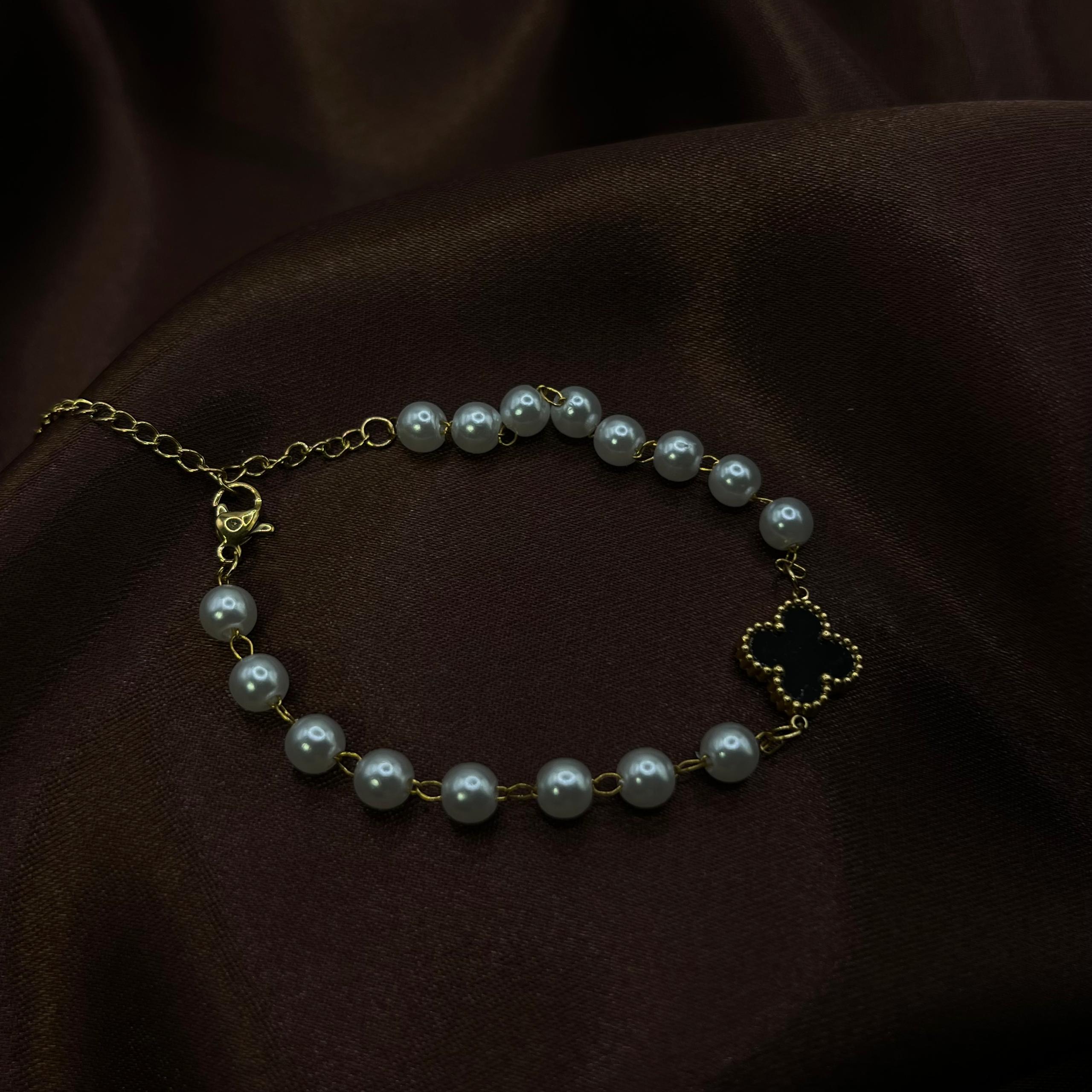 Gourmette Maille Marine
