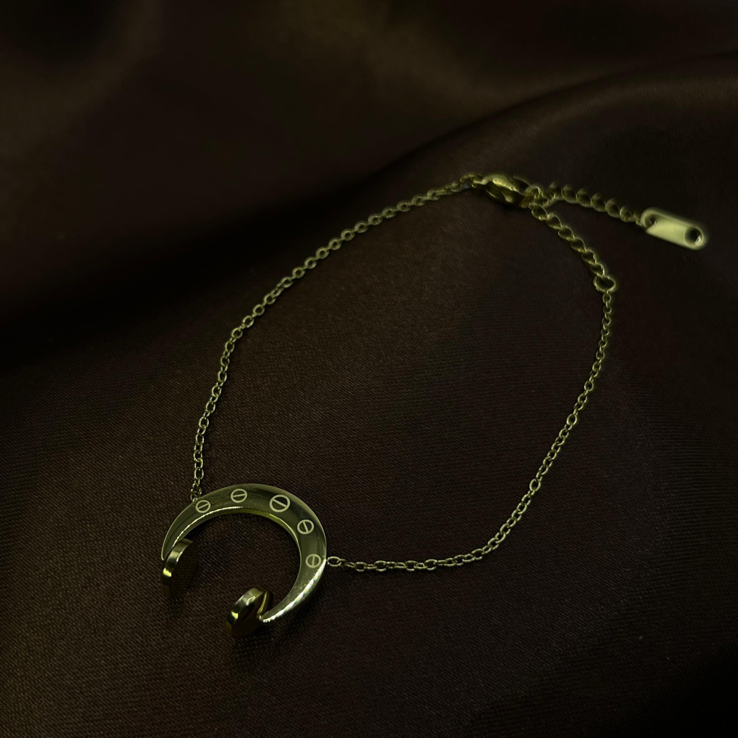 Gourmette Maille Marine